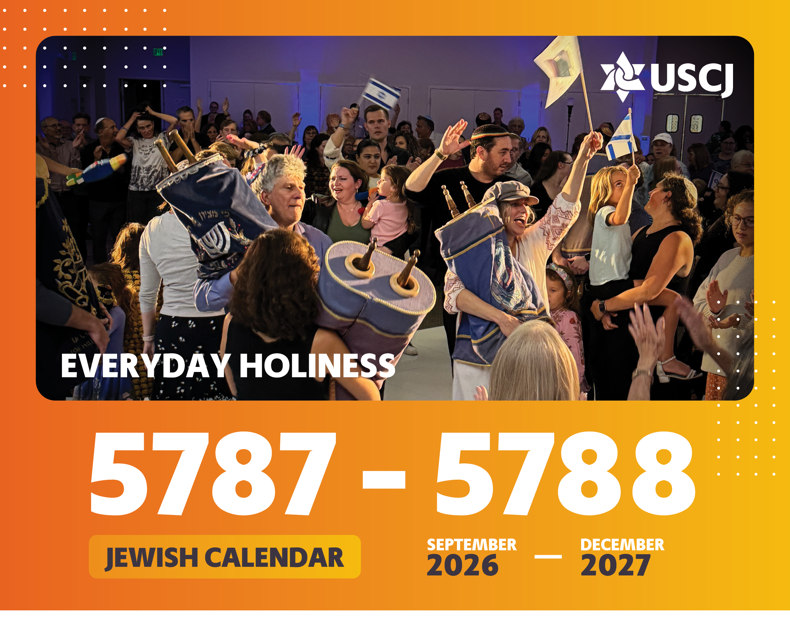 5787-5788 Jewish Calendar